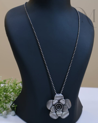 Premium Silver Replica Rose Haram Set