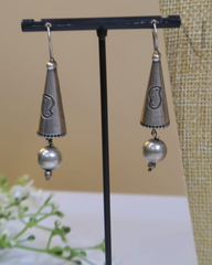 Premium Silver Replica Black Thread Haram Set