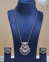 Premium Silver Replica Elephant Haram Set
