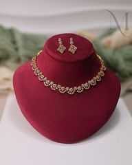 Elora Diamond Replica Necklace Set