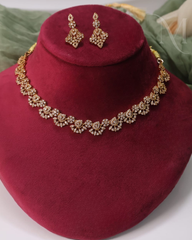 Elora Diamond Replica Necklace Set