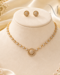 Miraya Diamond Replica Necklace Set