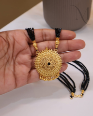 4 Layer Black Crystal Haram