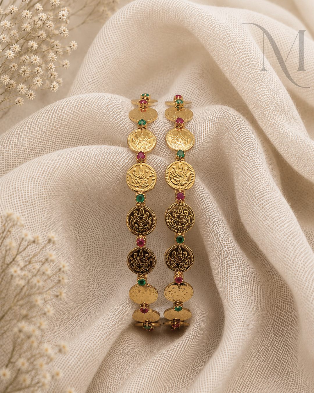 Harini Mehandi Coin Bangles