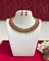 Raga Red Nagapadam Necklace