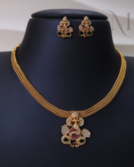 Vighnesha Pendant Necklace Set