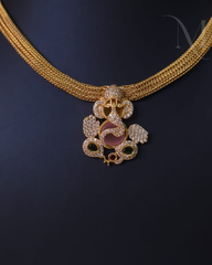 Vighnesha Pendant Necklace Set