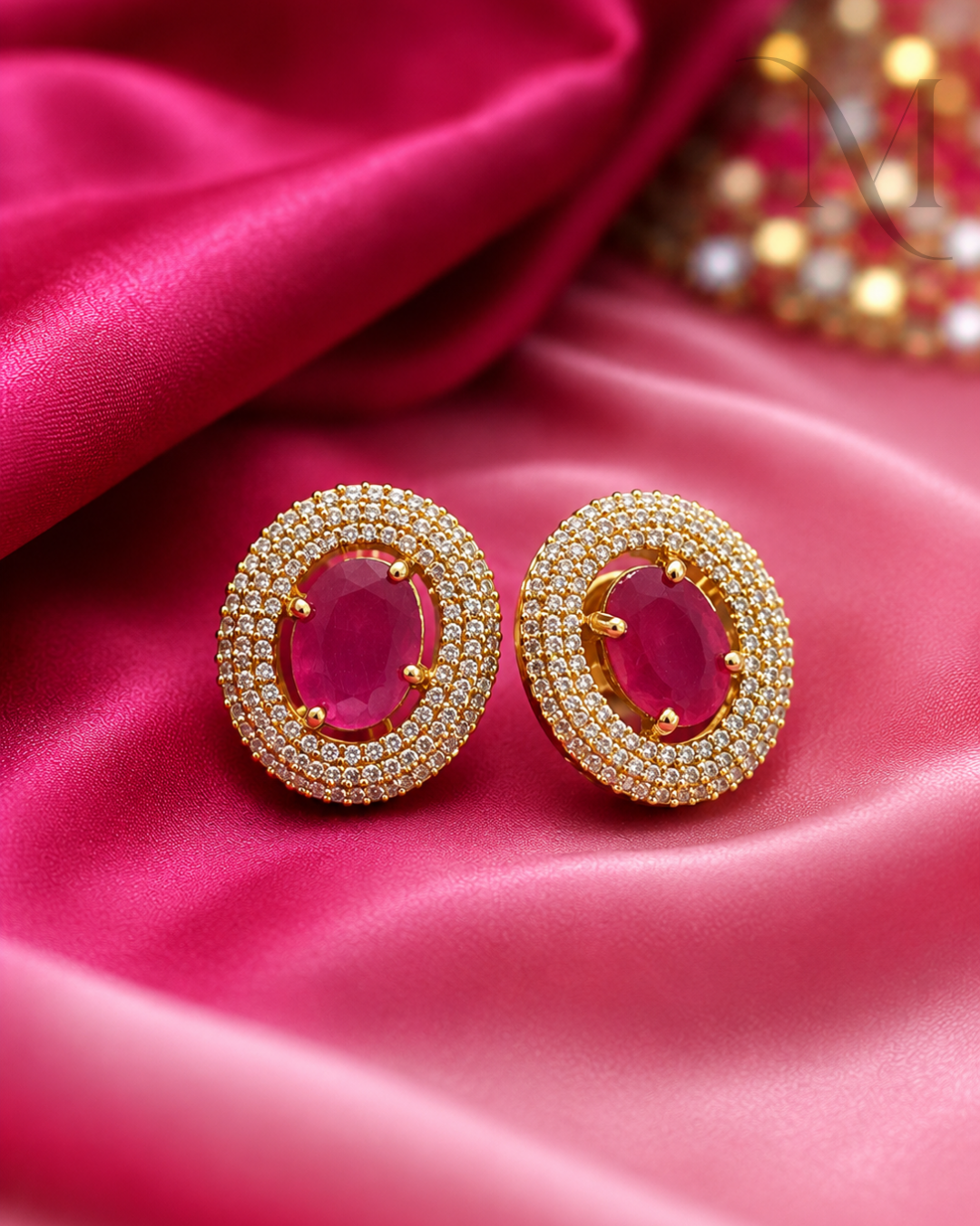 Dilsha Stud Earrings - Design 5