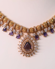 Amethra Statement Necklace Set