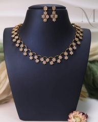 Taara Blossom Diamond Replica Necklace