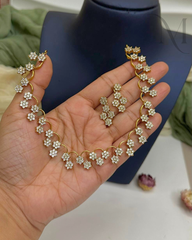 Taara Blossom Diamond Replica Necklace