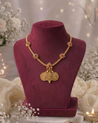 Pushpa Kasu Necklace – Premium