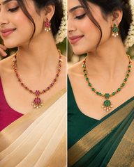 Two-in-One Double-Sided Necklace Set