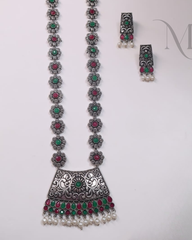 Pushpa Multi Oxidised Haram