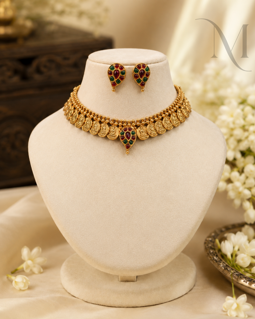 Keshini Kasumala Antique Choker 🌸