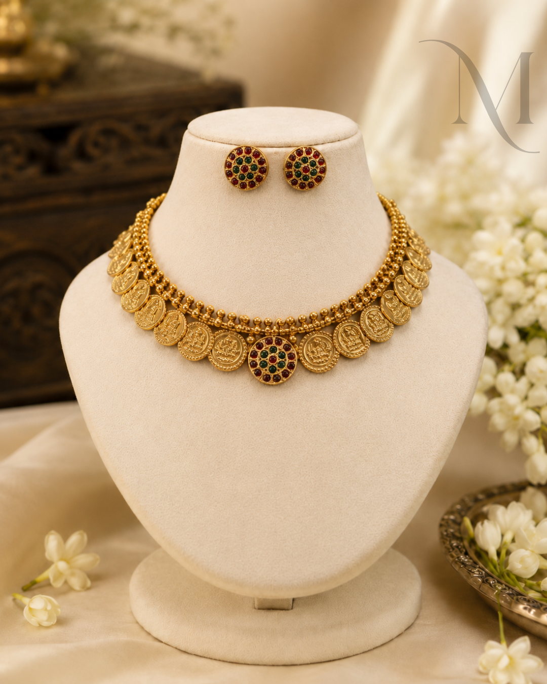Kairavi Kasumala Antique Choker 🌸