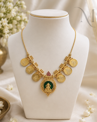 Mahalakshmi Kasu Necklace