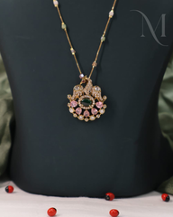 Peacock Design Pendant Set