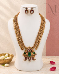 Devika Peacock Coin Haram Set