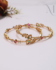 Mayurika Peacock Bangles