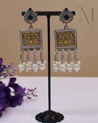 Jeevika Oxidised Earrings