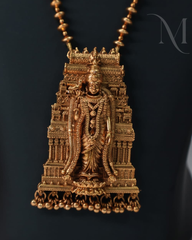 Madhura Meenakshi Pendant Short Haram
