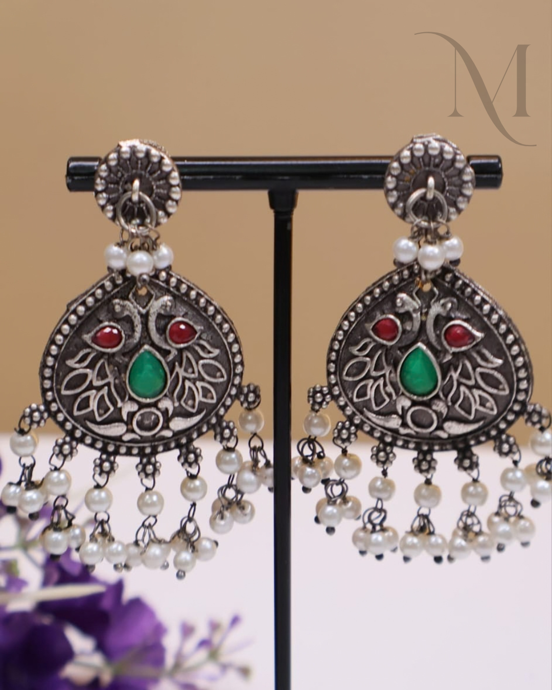 Hitha Oxidised Earring