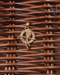Fancy Pendant with AD stones