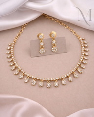 Diamond Replica Necklace Set