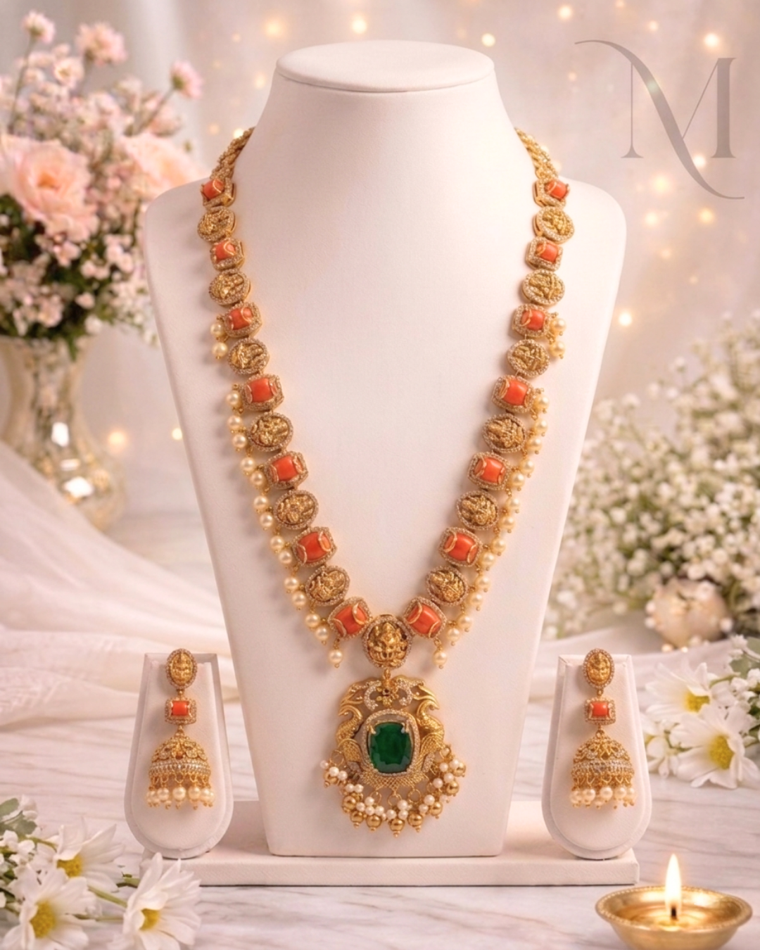 Exclusive Premium Coral Pearl Haram