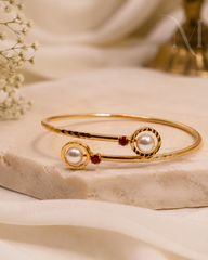 Pearl Adjustable Bangle