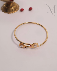 Pearl Adjustable Bangle