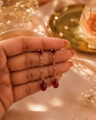 Mazhathulli Kammal (Raindrops Earrings)