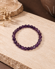 Amethyst Gemstone Bracelet | Unisex