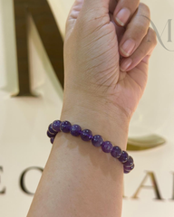 Amethyst Gemstone Bracelet | Unisex