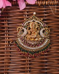 Lakshmi Dollar with Stones