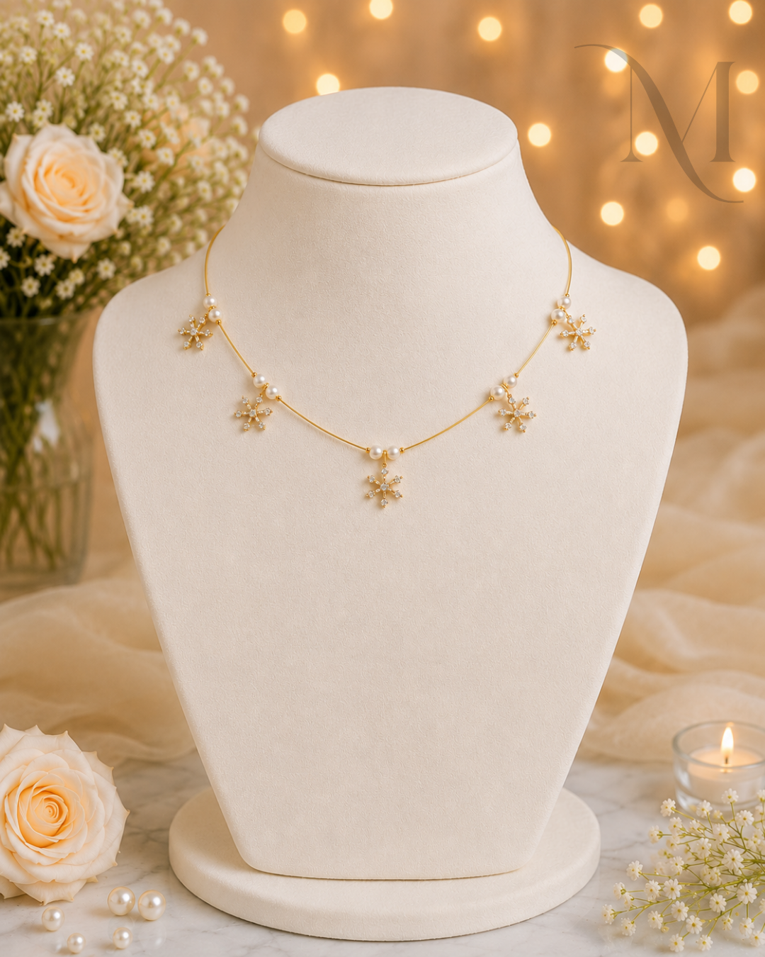 Snowflake Invisible Necklace