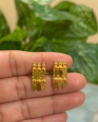 Two Layer Elakkathali studs