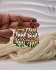 Padmaraga Chandrika Chaandbali Earrings
