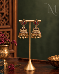 Non-Idol Antique Jhumka
