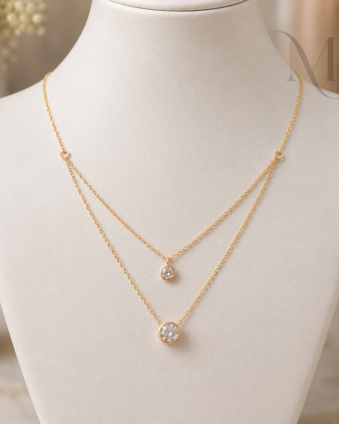 Anti-Tarnish Two Layer Chain