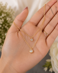 Anti-Tarnish Two Layer Chain