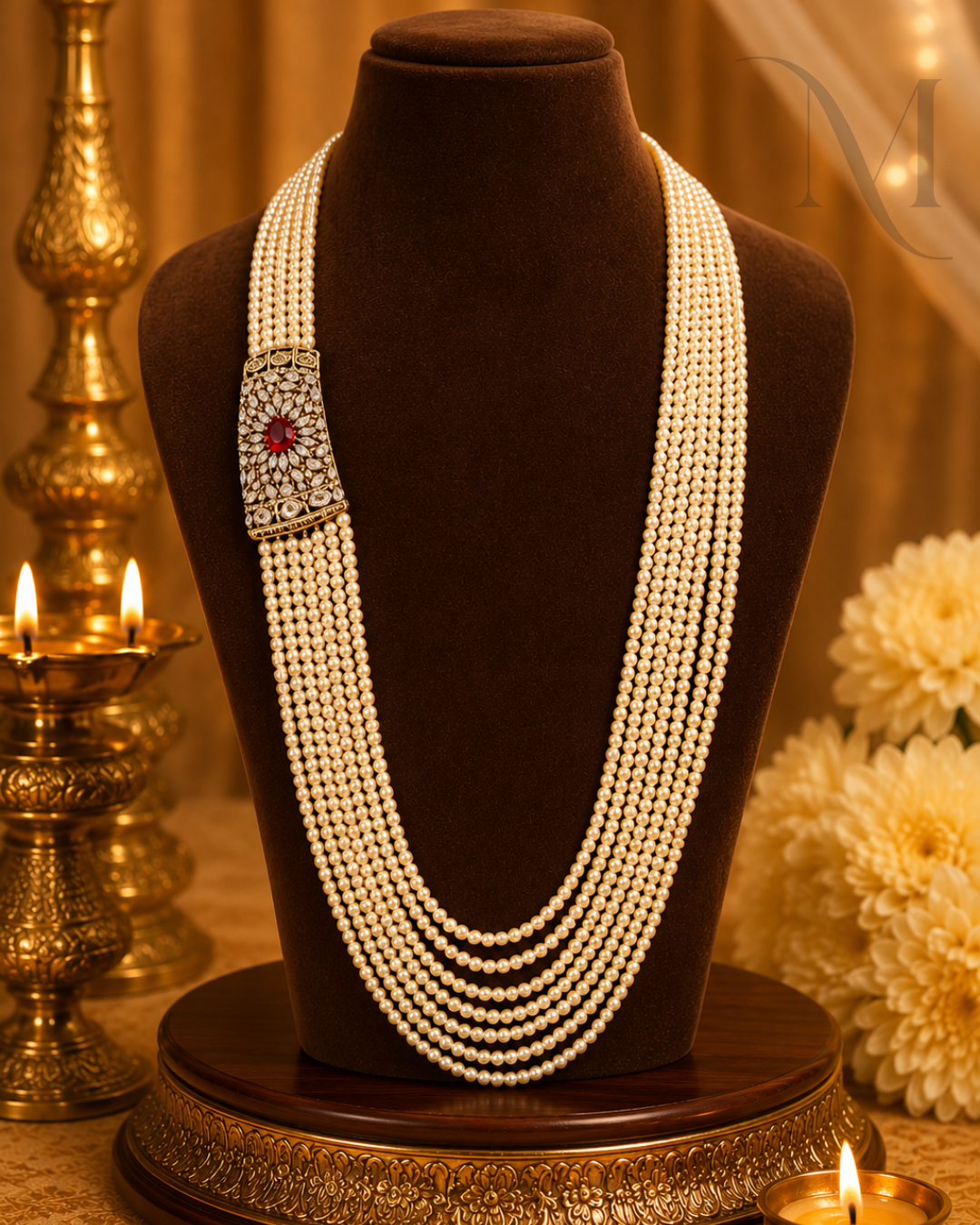 Brooch Pearl Haram - Premium