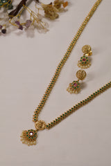 GREEN LEKSHMI NECK