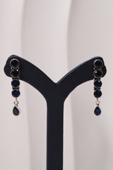 Midnight Elegance Drop Earrings