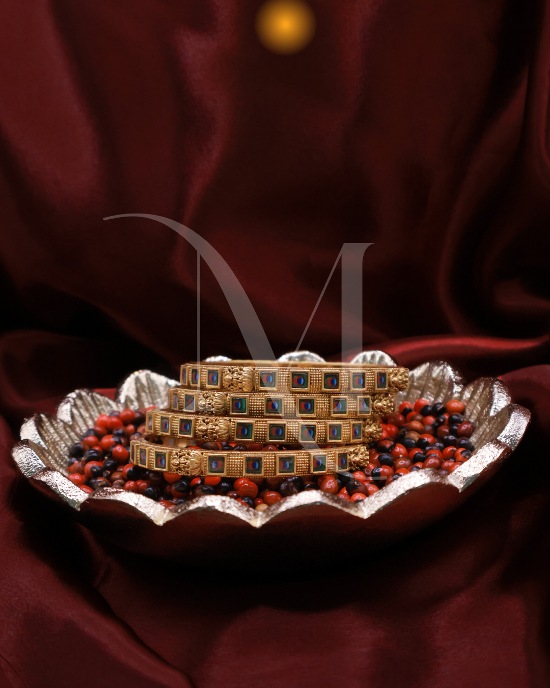 Regal Elegance – Traditional Gold Bangles