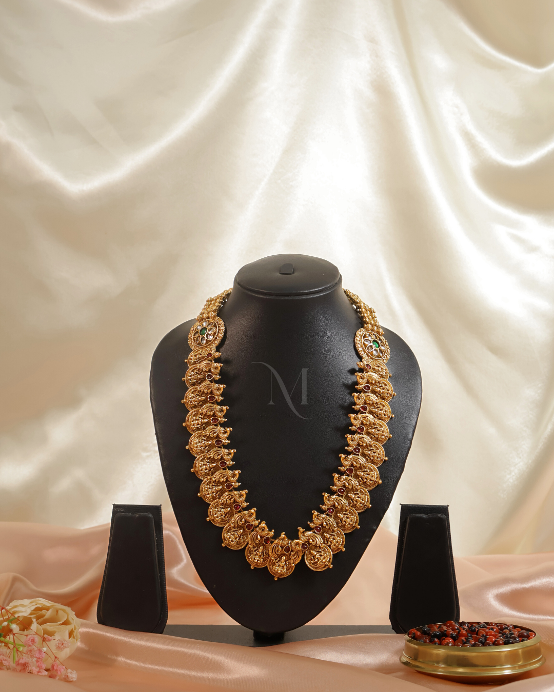 Antique Lakshmi Coin Necklace – Timeless Temple Jewellery