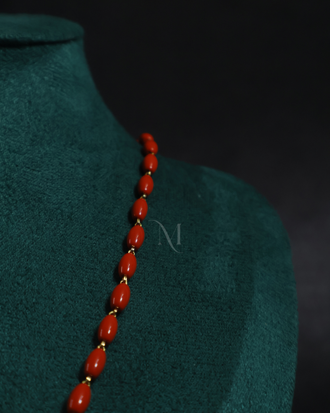 Classic Red Bead Necklace