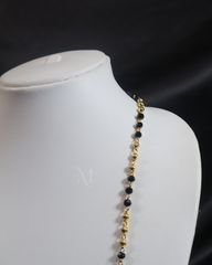 Traditional Black and Gold Bead Mangalsutra Chain