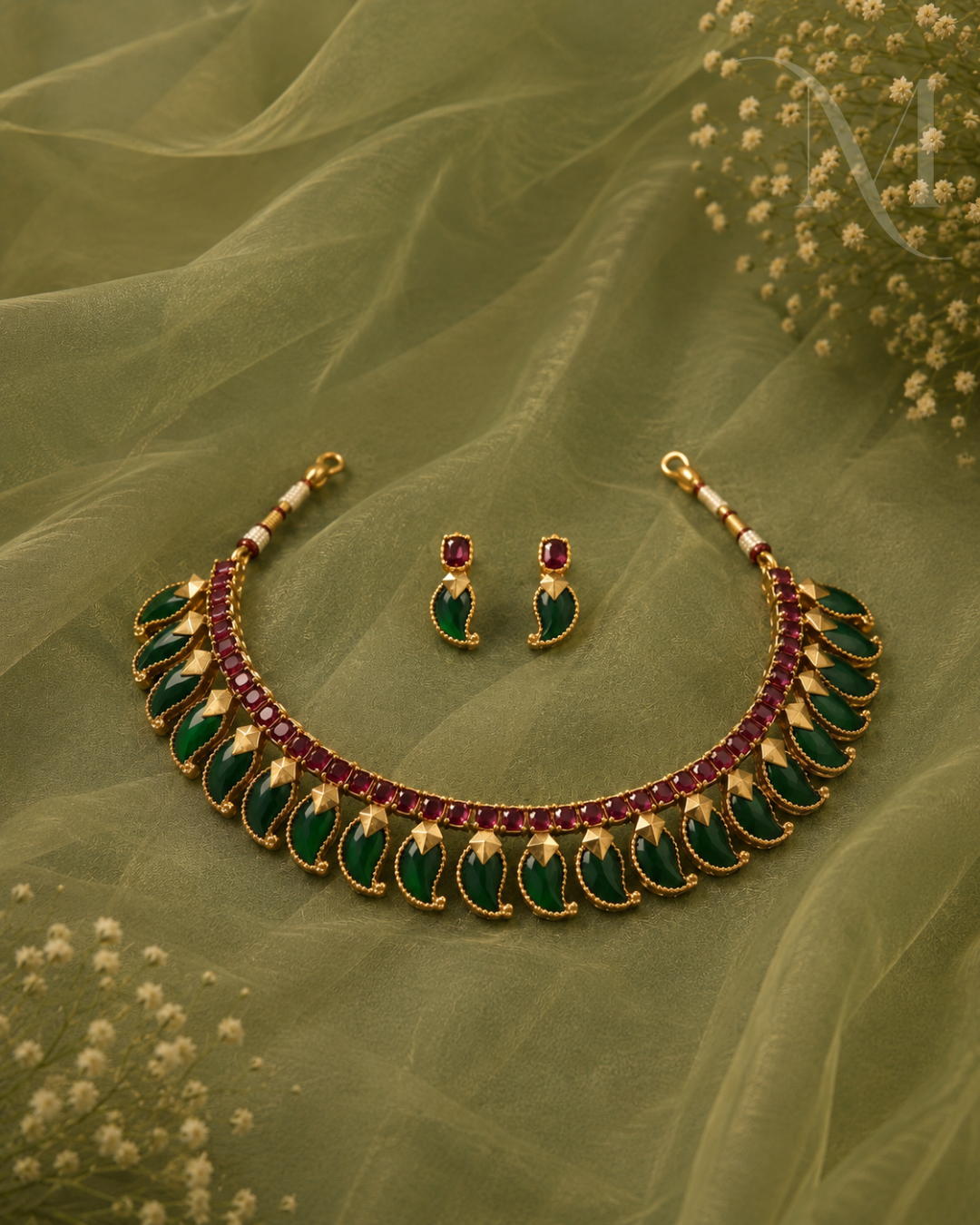 Haritha Manga Necklace Set